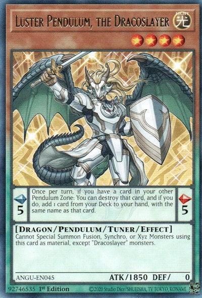 Luster Pendulum, the Dracoslayer (Rare) [ANGU-EN045] Rare - Josh's Cards