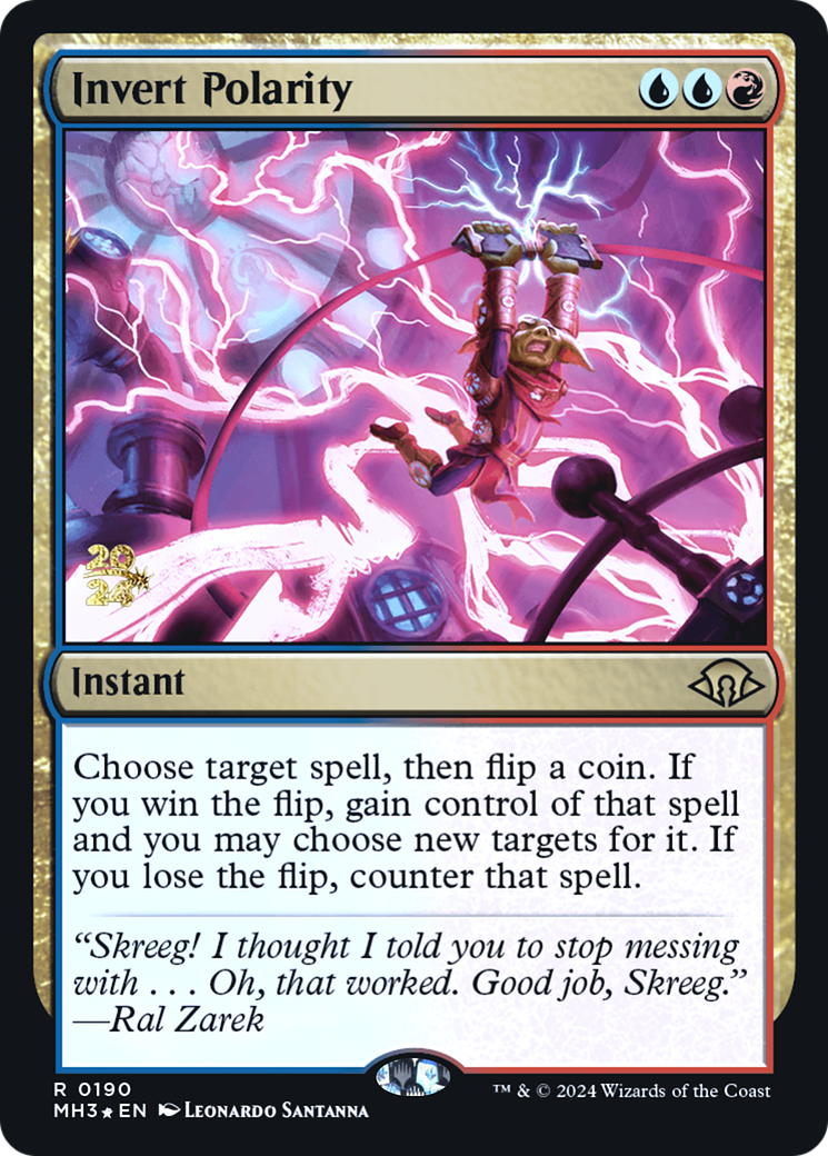 Invert Polarity (PRE-190) - Modern Horizons 3 Promos Foil
