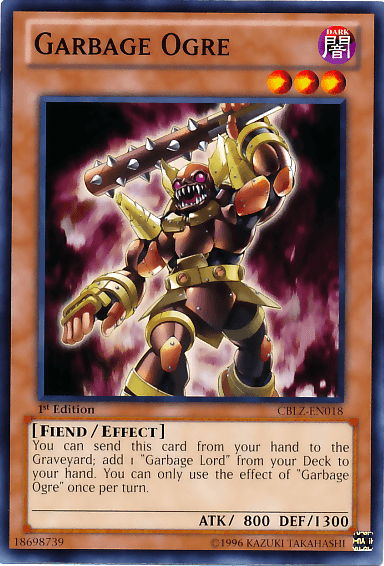 Garbage Ogre [CBLZ-EN018] Common - Josh's Cards