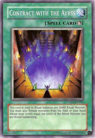Contract with the Abyss [CP03-EN019] Common - Josh's Cards