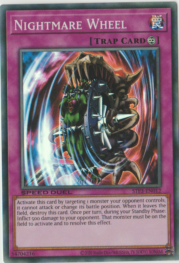 Nightmare Wheel [STP3-EN012] Super Rare - Josh's Cards