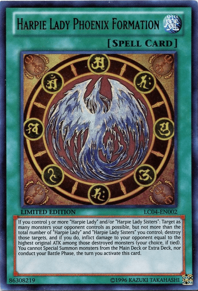 Harpie Lady Phoenix Formation [LC04-EN002] Ultra Rare - Josh's Cards