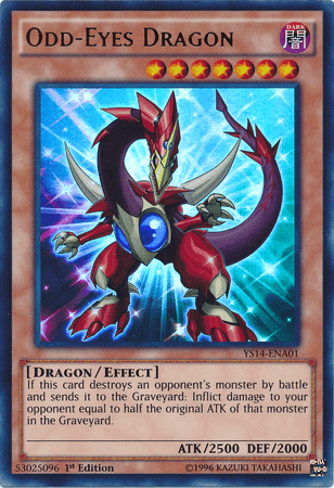Odd-Eyes Dragon [YS14-ENA01] Ultra Rare - Josh's Cards