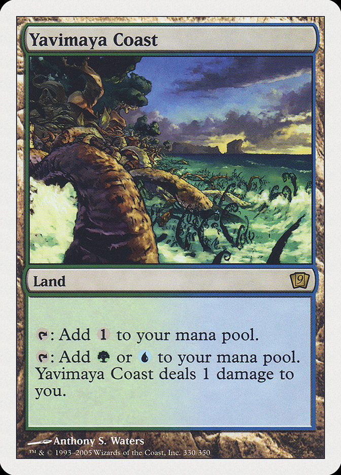 Yavimaya Coast [Ninth Edition] Foil