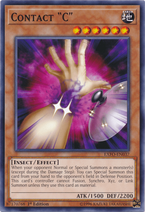 Contact "C" [EXFO-EN037] Common - Josh's Cards