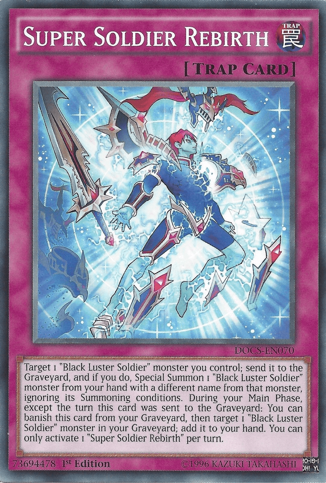 Super Soldier Rebirth [DOCS-EN070] Common - Josh's Cards