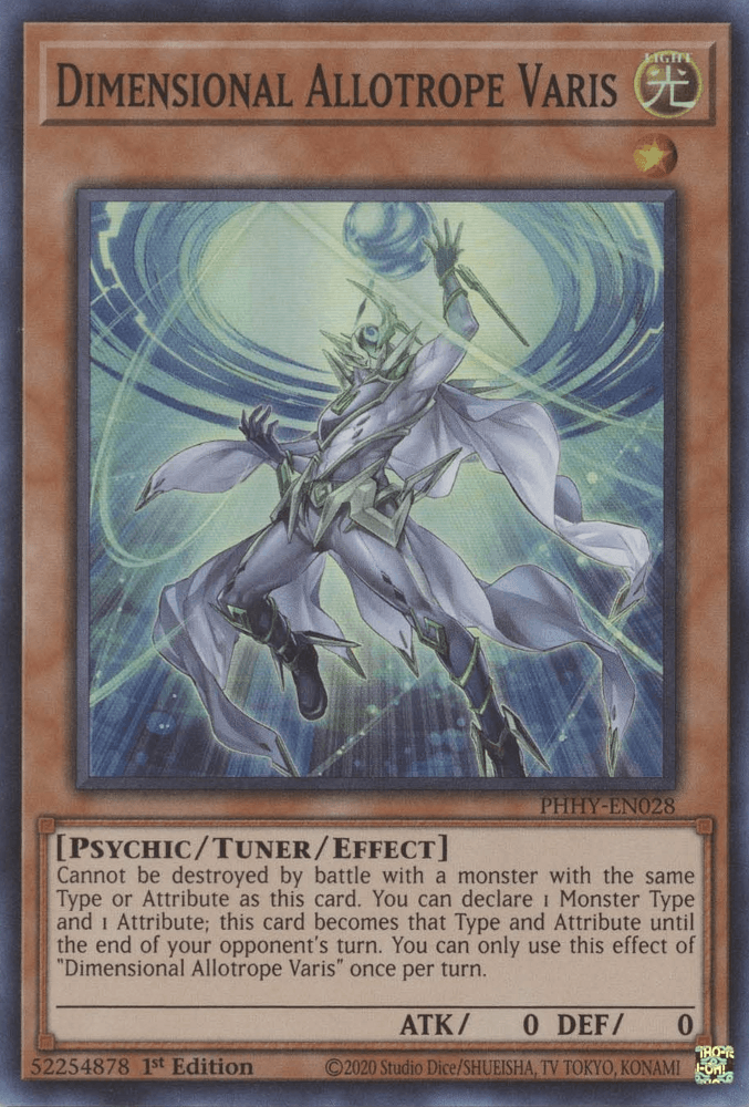 Dimensional Allotrope Varis [PHHY-EN028] Super Rare - Josh's Cards