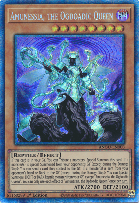 Amunessia, the Ogdoadic Queen (Collector's Rare) [ANGU-EN008] Collector's Rare - Josh's Cards