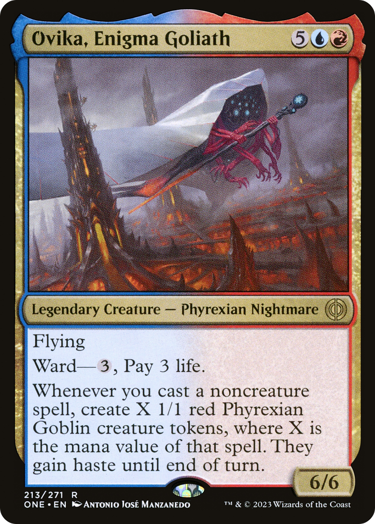 Ovika, Enigma Goliath (ONE-213) - Phyrexia: All Will Be One