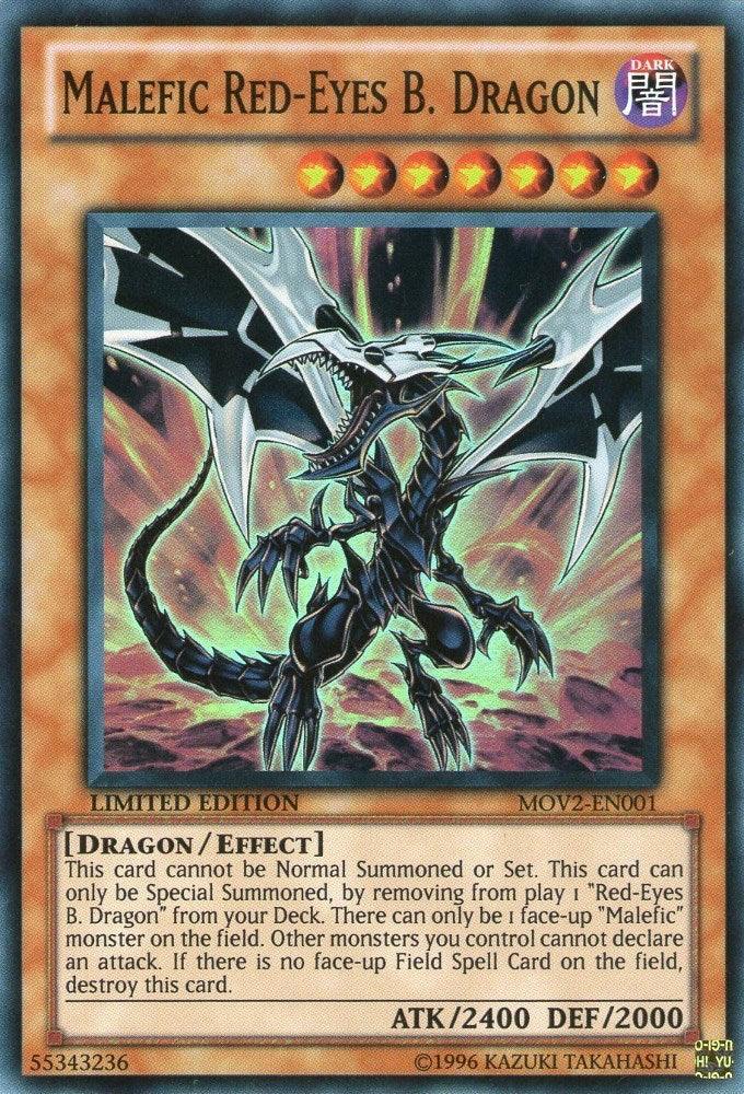 Malefic Red-Eyes B. Dragon [MOV2-EN001] Super Rare - Josh's Cards