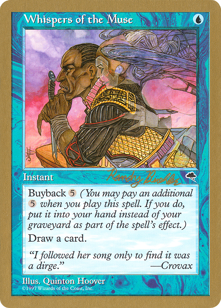 Whispers of the Muse (WCD-RB103) - World Championship Decks 1998