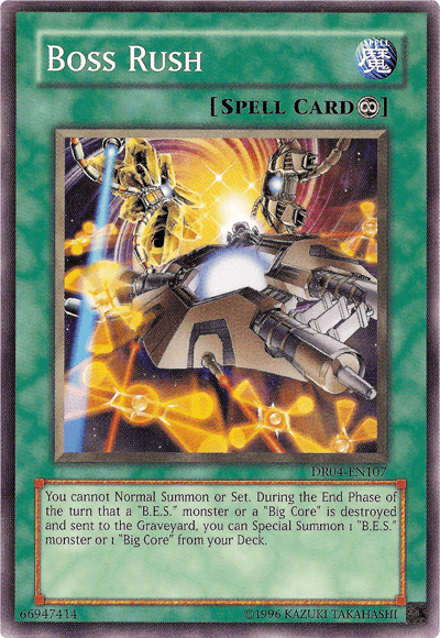 Boss Rush [DR04-EN107] Common - Josh's Cards