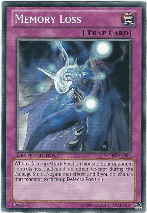 Memory Loss [WGRT-EN096] Common - Josh's Cards