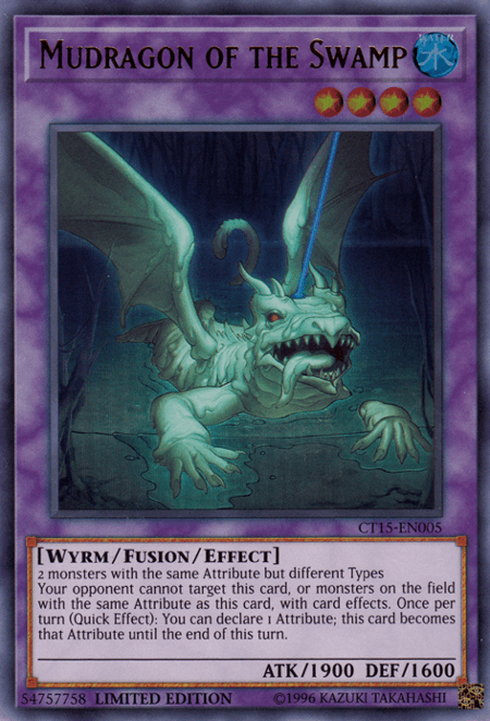 Mudragon of the Swamp [CT15-EN005] Ultra Rare - Josh's Cards