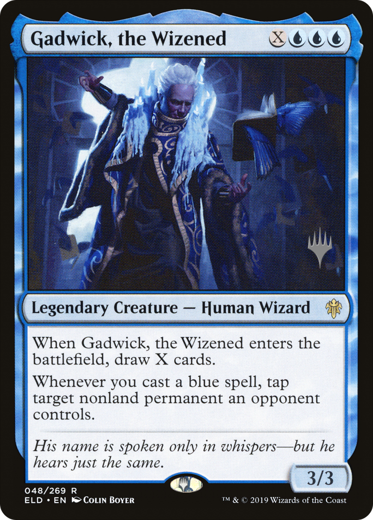 Gadwick, the Wizened (PPELD-48P) - Throne of Eldraine Promos