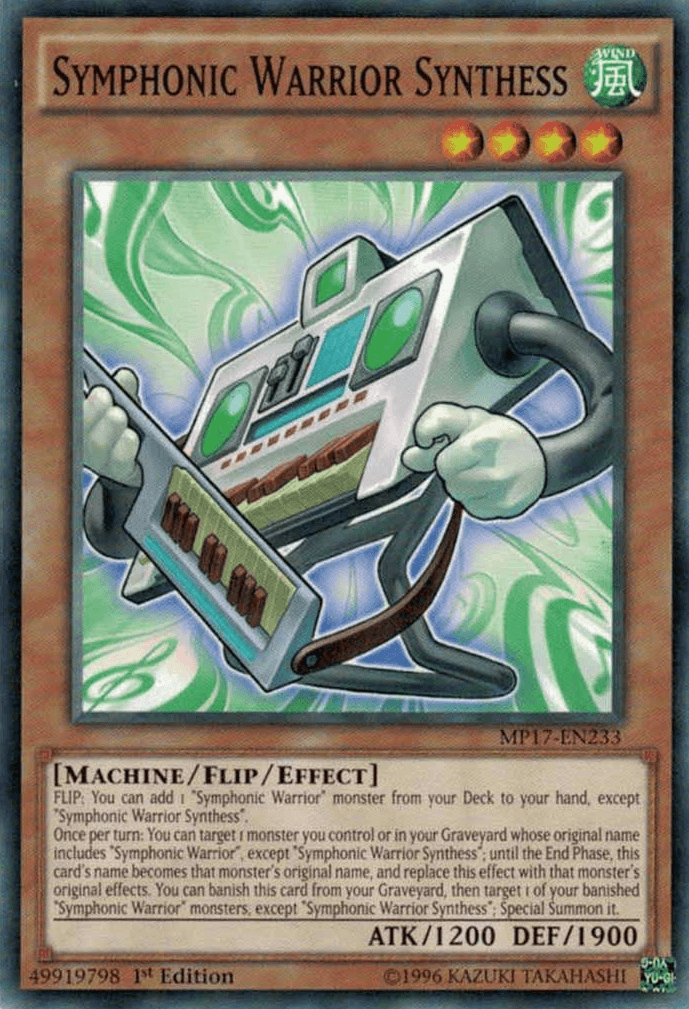 Symphonic Warrior Synthess [MP17-EN233] Common - Josh's Cards