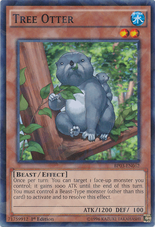 Tree Otter [BP03-EN062] Shatterfoil Rare - Josh's Cards