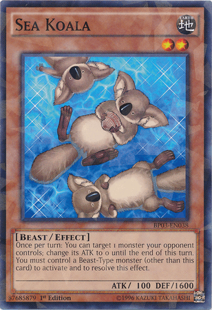 Sea Koala [BP03-EN038] Shatterfoil Rare - Josh's Cards
