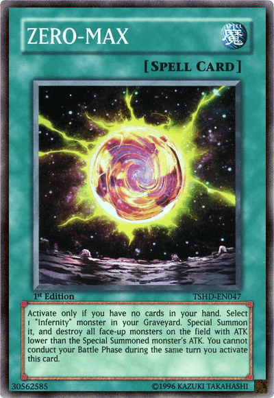 Zero-Max [TSHD-EN047] Super Rare - Josh's Cards