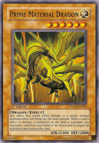 Prime Material Dragon [PTDN-EN087] Super Rare - Josh's Cards