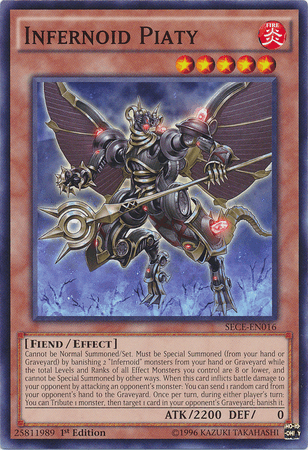 Infernoid Piaty [SECE-EN016] Common - Josh's Cards