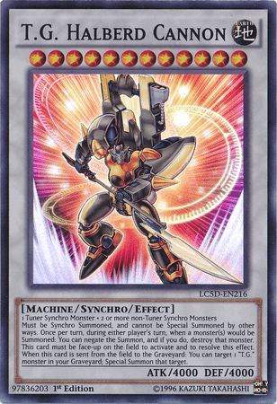 T.G. Halberd Cannon [LC5D-EN216] Super Rare - Josh's Cards