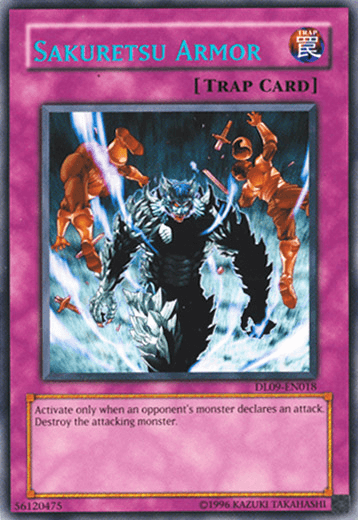 Sakuretsu Armor (Blue) [DL09-EN018] Rare - Josh's Cards