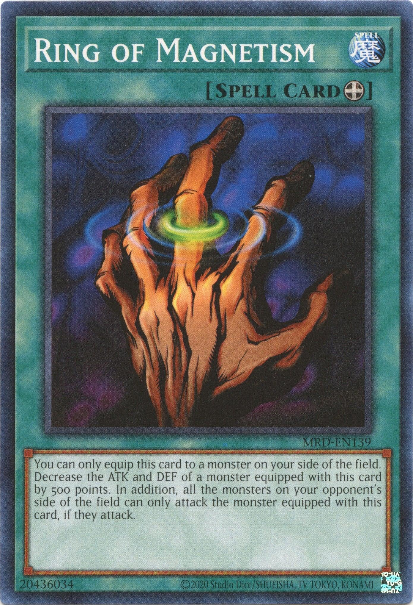 Ring of Magnetism (25th Anniversary) [MRD-EN139] Common - Josh's Cards