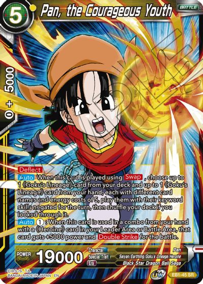 Pan, the Courageous Youth (EB1-045) [Battle Evolution Booster] Parallel Foil