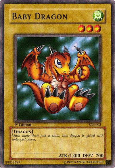 Baby Dragon [SDJ-003] Common - Josh's Cards