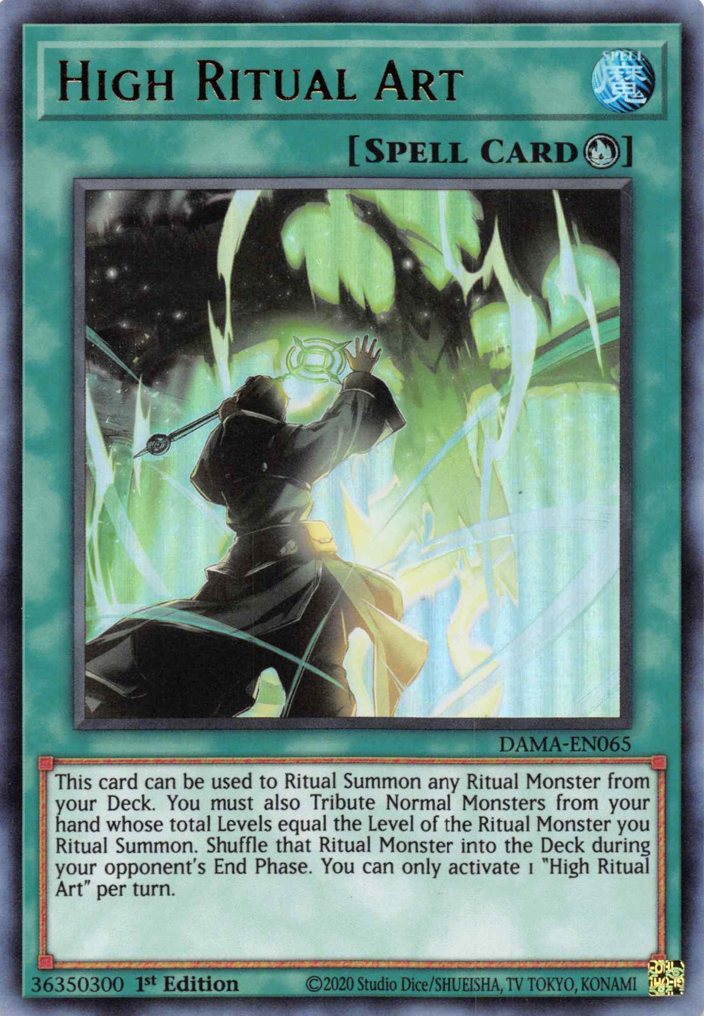 High Ritual Art [DAMA-EN065] Ultra Rare - Josh's Cards