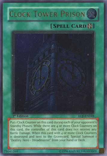 Clock Tower Prison [EOJ-EN048] Ultimate Rare - Josh's Cards