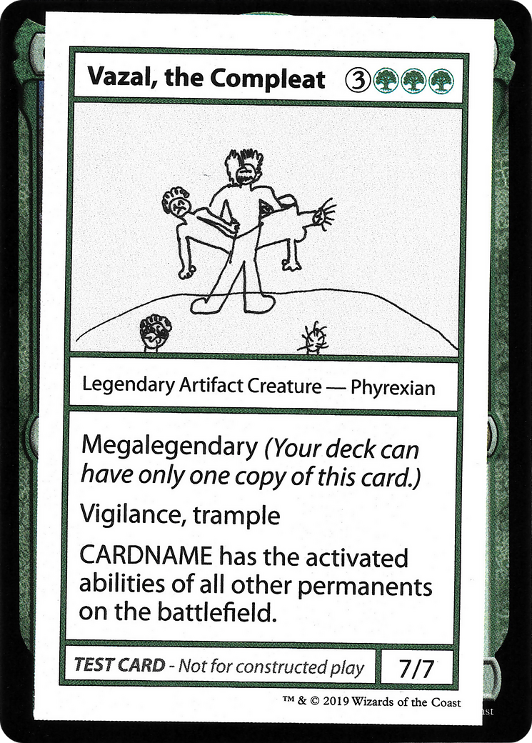 Vazal, the Compleat (CMB1-085) - Mystery Booster Playtest Cards 2021