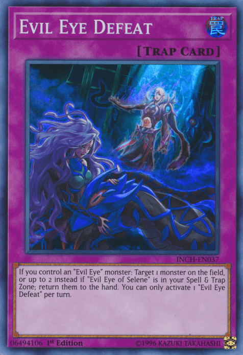 Evil Eye Defeat [INCH-EN037] Super Rare - Josh's Cards