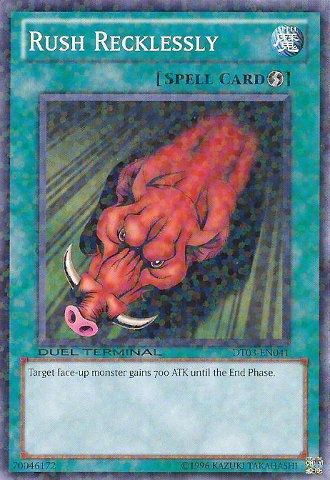 Rush Recklessly [DT03-EN041] Common - Josh's Cards