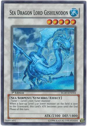 Sea Dragon Lord Gishilnodon [RGBT-EN044] Super Rare - Josh's Cards