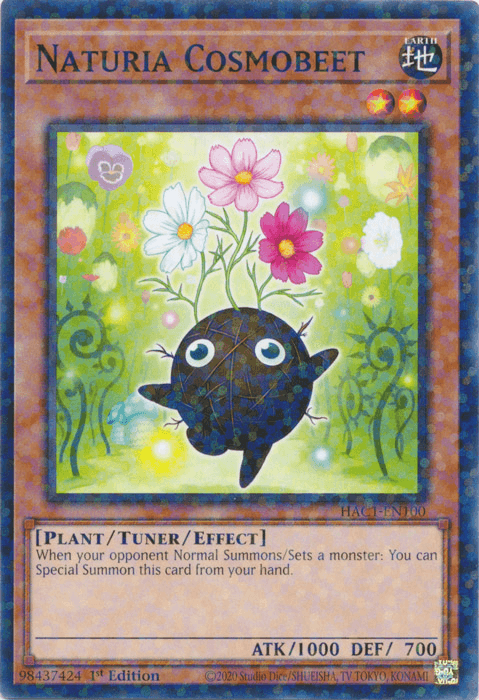 Naturia Cosmobeet (Duel Terminal) [HAC1-EN100] Common - Josh's Cards