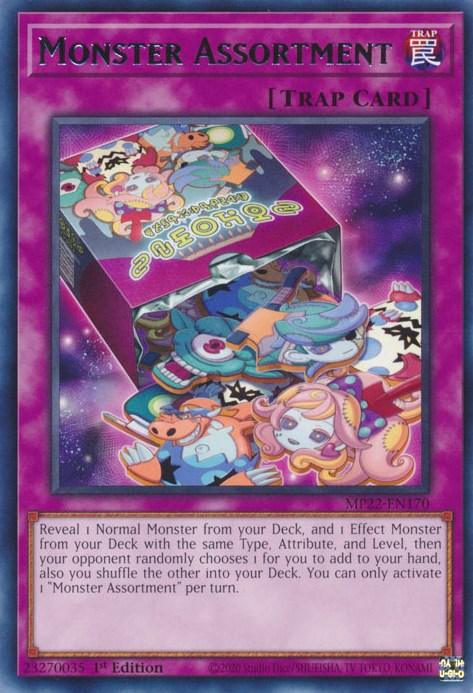 Monster Assortment [MP22-EN170] Rare - Josh's Cards