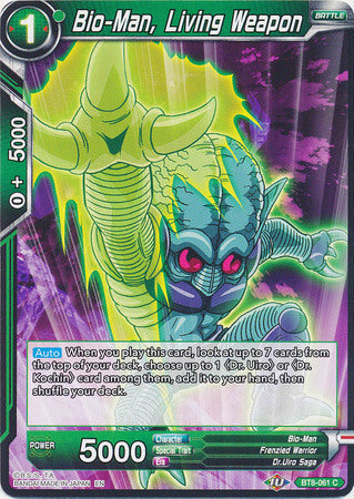 Bio-Man, Living Weapon (BT8-061) [Malicious Machinations] Parallel Foil