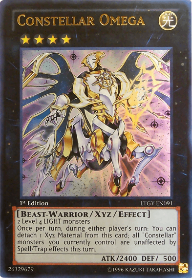 Constellar Omega [LTGY-EN091] Ultra Rare - Josh's Cards