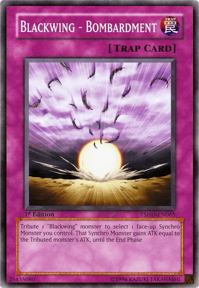 Blackwing - Bombardment [TSHD-EN065] Common - Josh's Cards