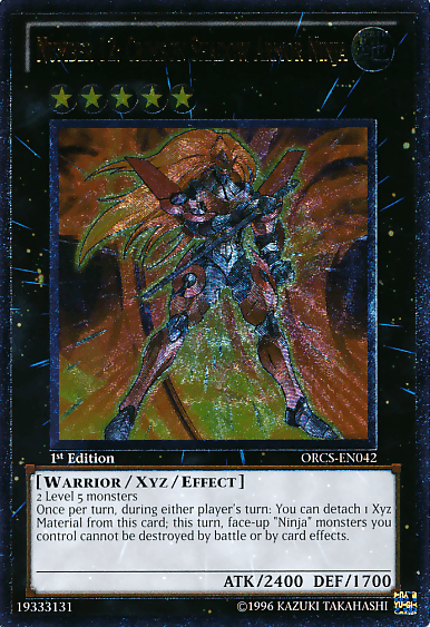 Number 12: Crimson Shadow Armor Ninja [ORCS-EN042] Ultimate Rare - Josh's Cards