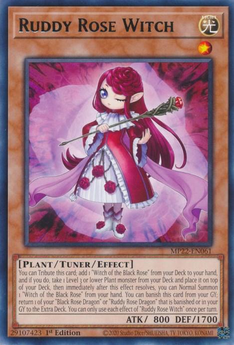 Ruddy Rose Witch [MP22-EN061] Rare - Josh's Cards