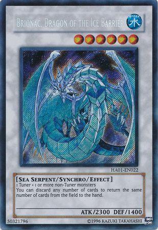 Brionac, Dragon of the Ice Barrier [HA01-EN022] Secret Rare - Josh's Cards
