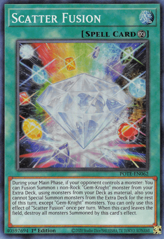 Scatter Fusion [POTE-EN062] Super Rare - Josh's Cards