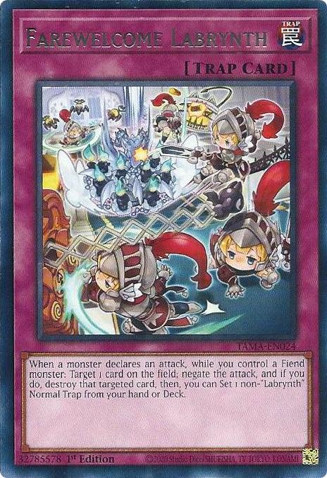 Farewelcome Labrynth [TAMA-EN024] Rare - Josh's Cards