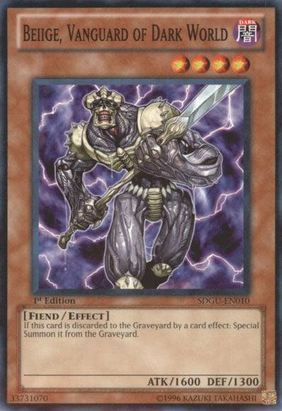 Beiige, Vanguard of Dark World [SDGU-EN010] Common - Josh's Cards