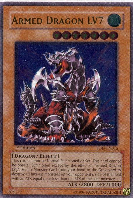 Armed Dragon LV7 [SOD-EN015] Ultimate Rare - Josh's Cards