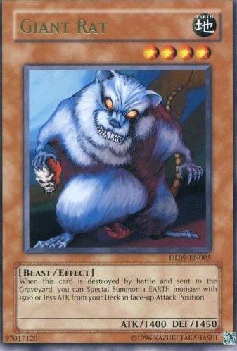 Giant Rat (Green) [DL09-EN005] Rare - Josh's Cards