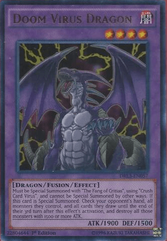 Doom Virus Dragon [DRL3-EN057] Ultra Rare - Josh's Cards